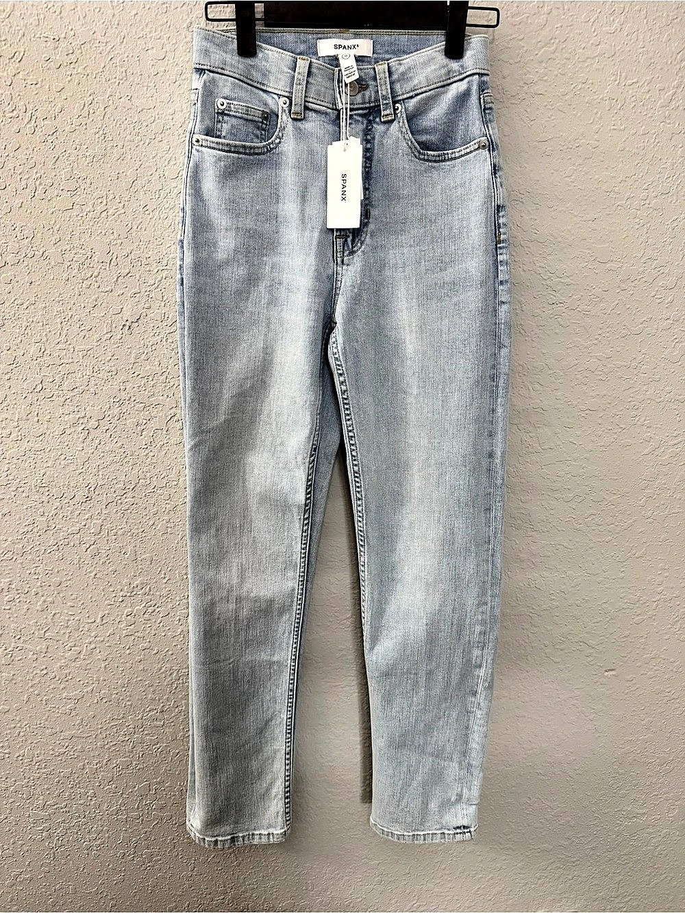 SPANX SPANXshape Authentic 360 90s Straight Leg Jeans Blue Size 0
